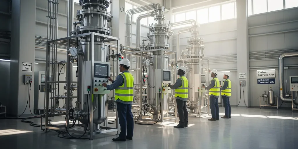Comment fonctionne le recyclage carbone dans l’industrie ?