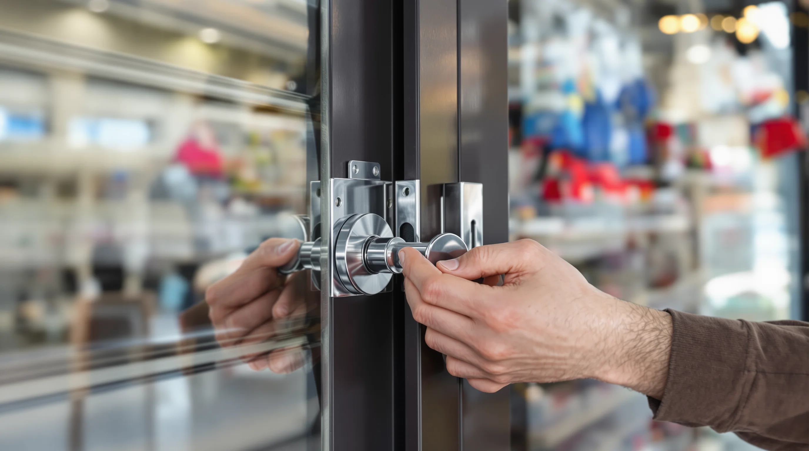 Comment fonctionne une serrure rideau métallique ?