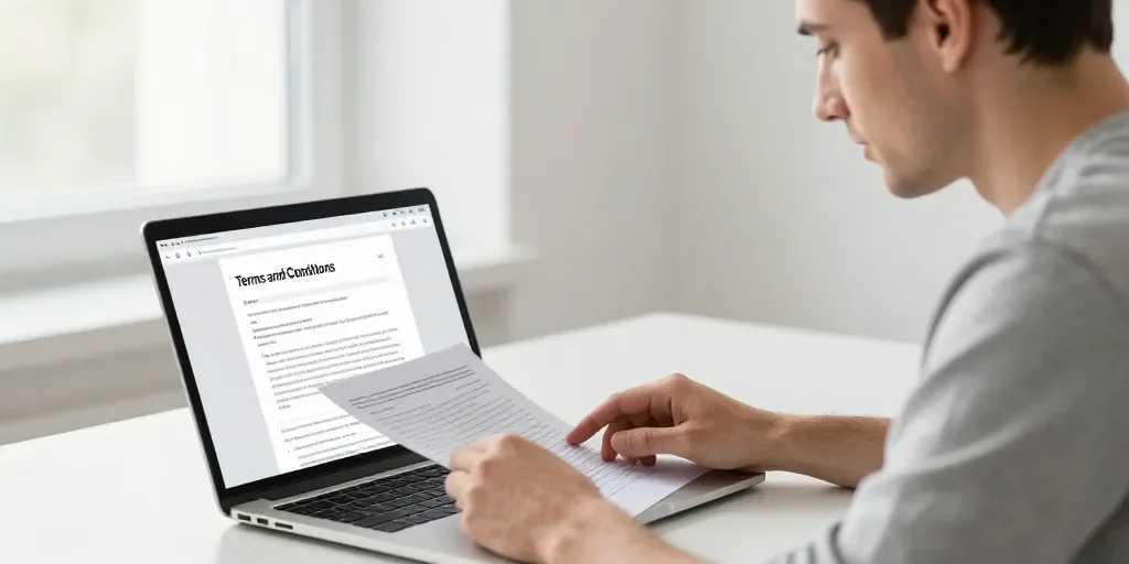 Conditions générales d'un site : les 5 astuces pour les trouver