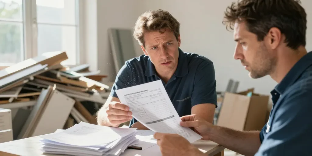 Entreprise débarras encombrants : pourquoi le vrai coût caché dépasse largement le devis annoncé