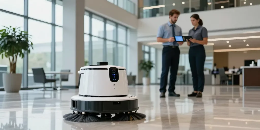 Robot de nettoyage autonome : comment l’automatisation transforme l’entretien professionnel