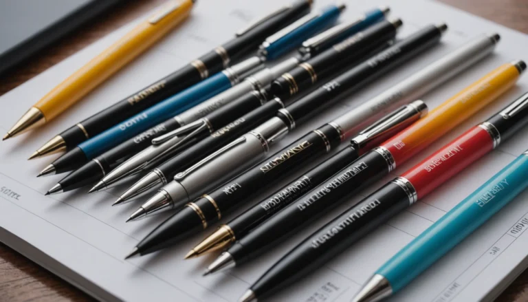 Les stylos publicitaires, des ambassadeurs discrets mais efficaces pour votre marque