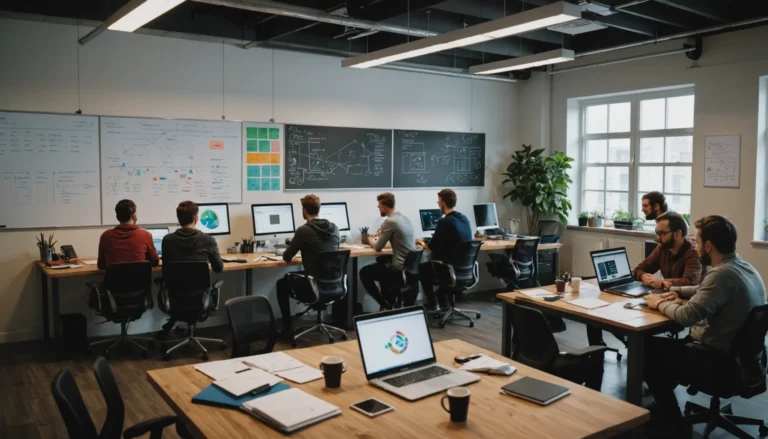 Menu site web design