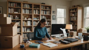 travailler à domicile emballage