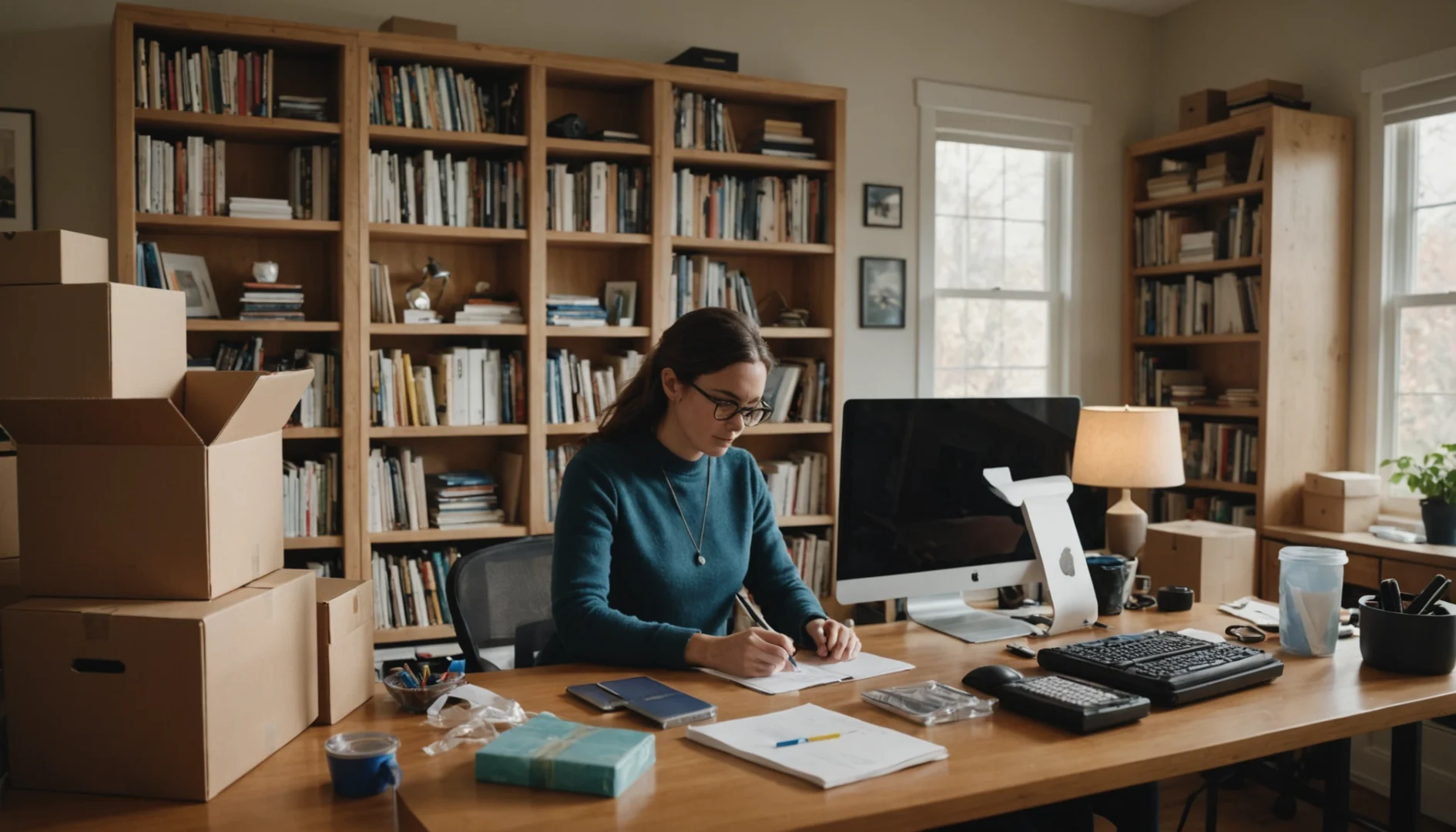 travailler à domicile emballage