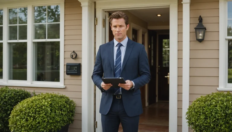 vendeur en porte a porte