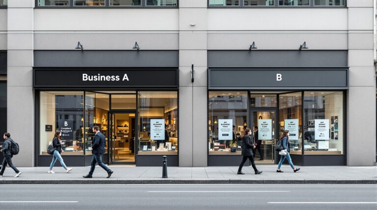 peut on s'installer à côté d'un concurrent