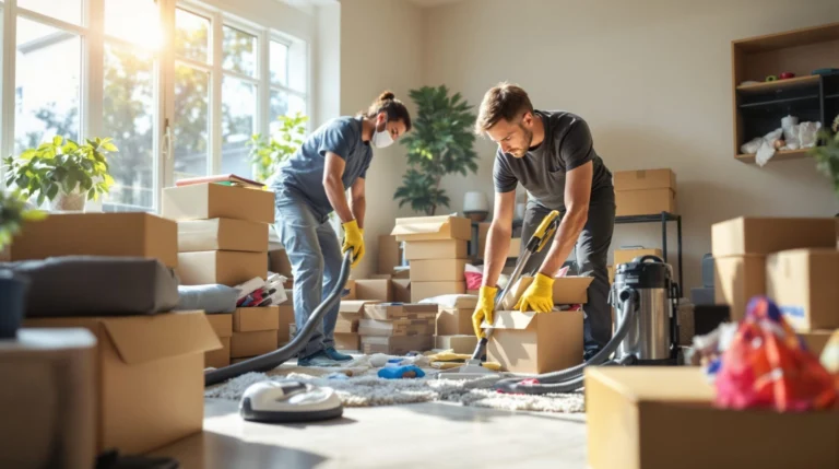 debarras et nettoyage