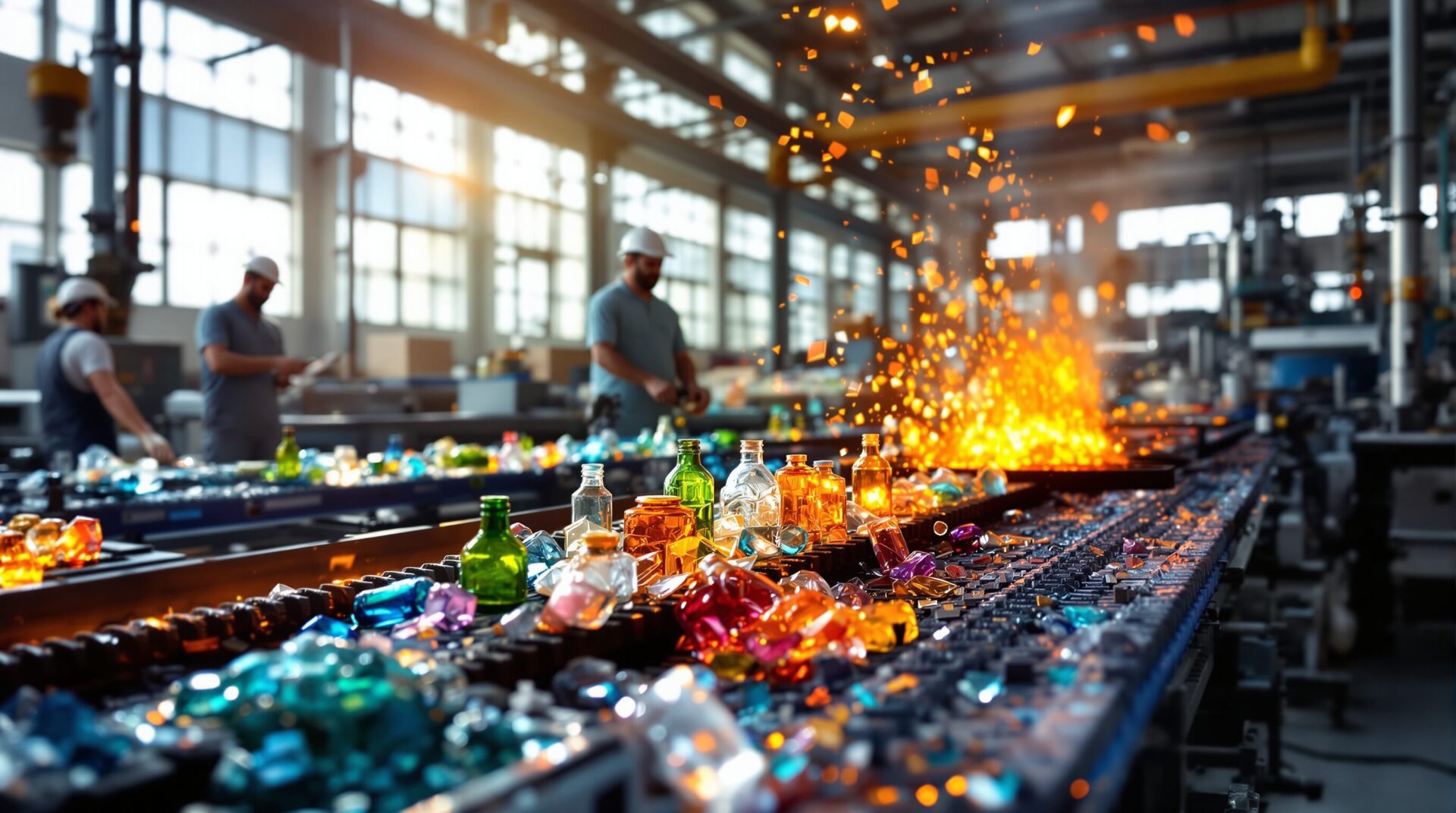 Que devient le verre après recyclage ?