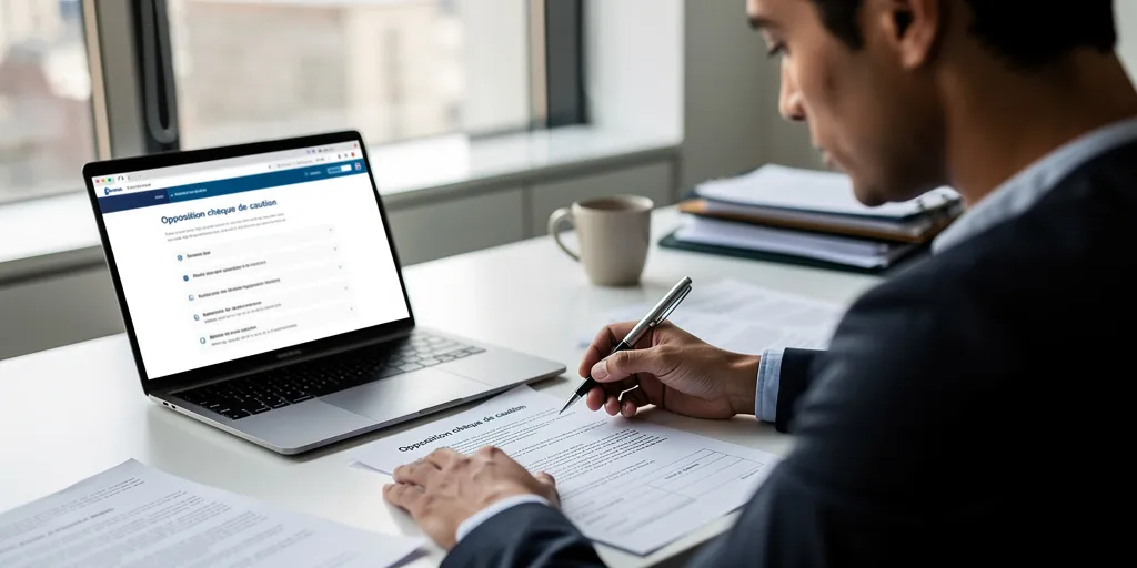 Comment bloquer un chèque de caution : les démarches légales à connaître