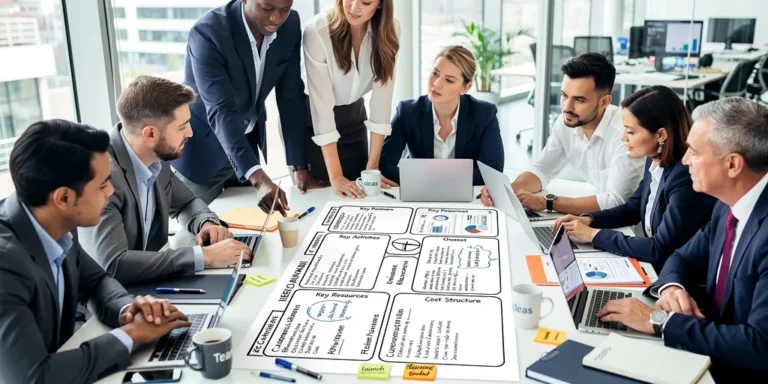 exemple de business model canvas