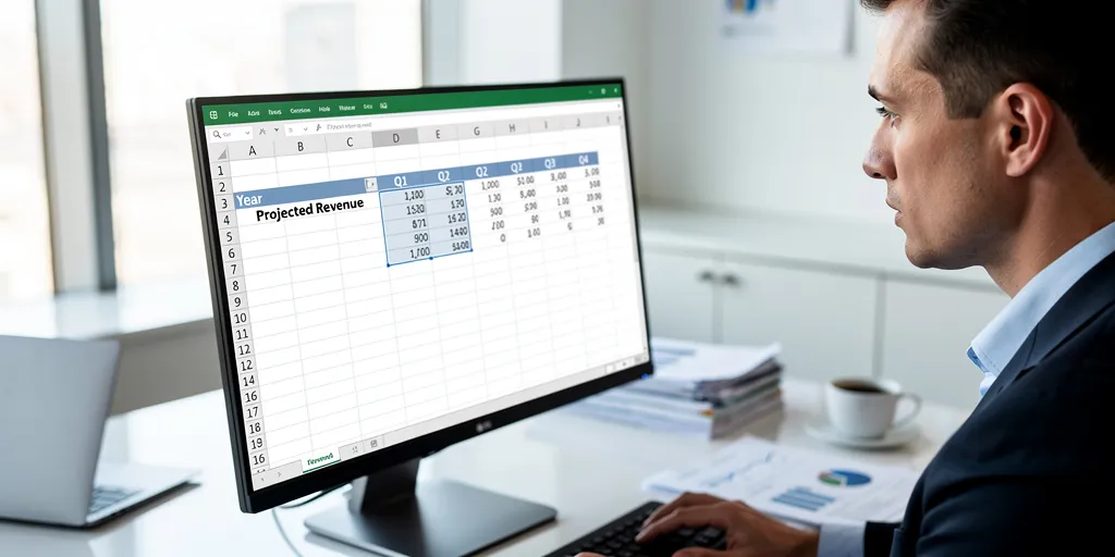 Tableau chiffre d’affaire prévisionnel Excel : la méthode pour bâtir un modèle fiable