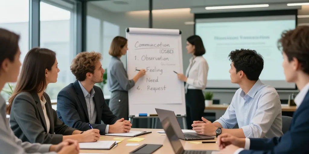 Communication non violente OSBD : la méthode pratique en entreprise ?