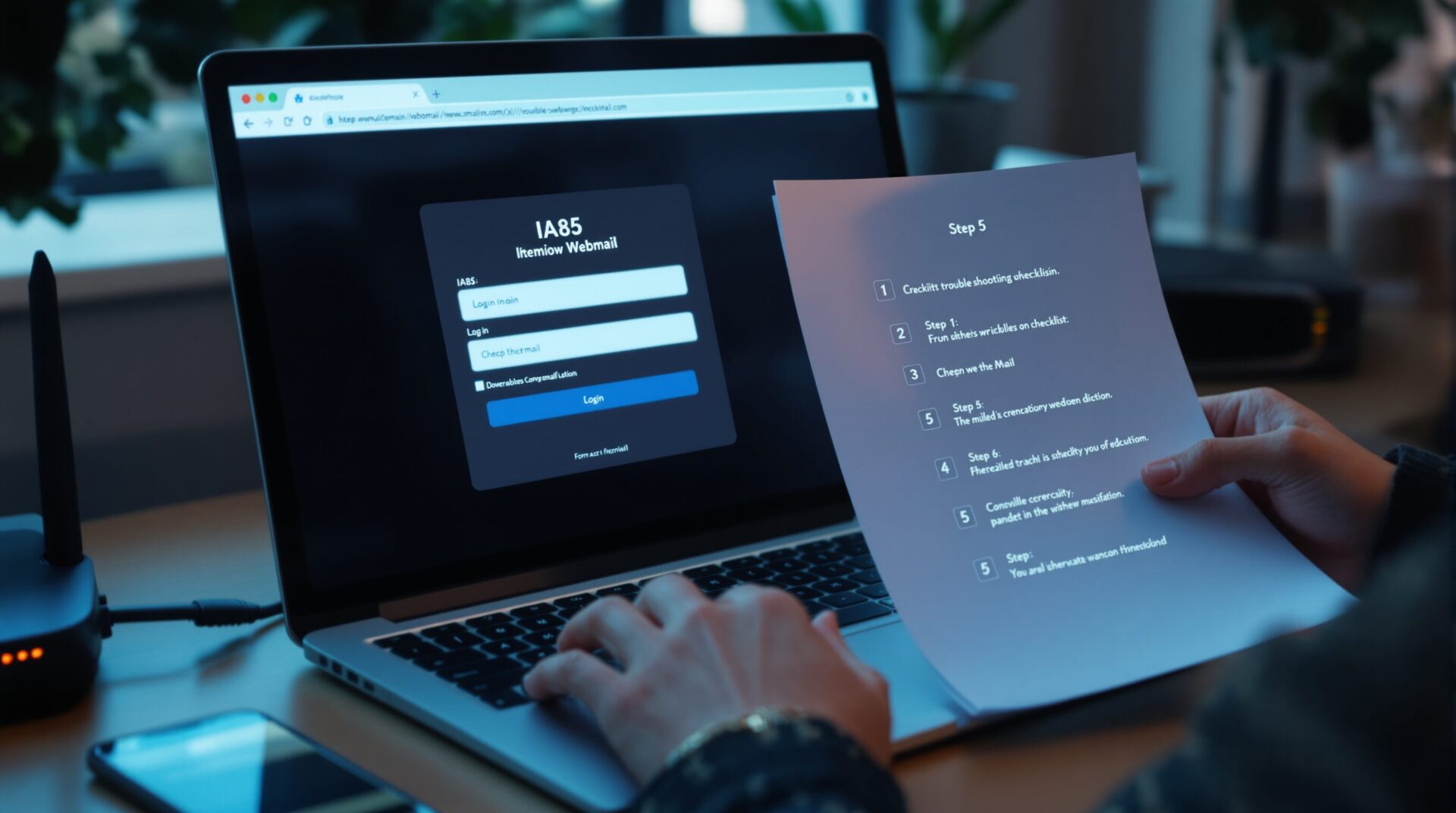 IA85 Webmail : le mode de connexion et le dépannage en 5 étapes ?