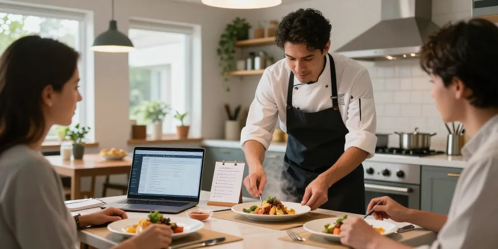 Ouvrir un restaurant chez soi : la méthode en 5 étapes pour réussir
