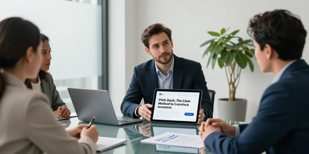 Pitch deck : la méthode claire pour convaincre les investisseurs