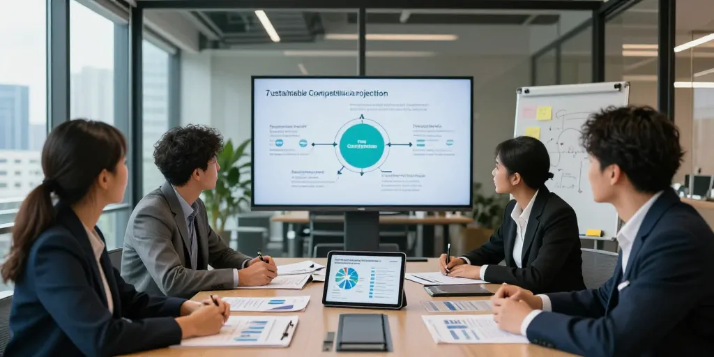 Projection concurrentielle durable : la méthode en 7 étapes pour sécuriser l’avantage