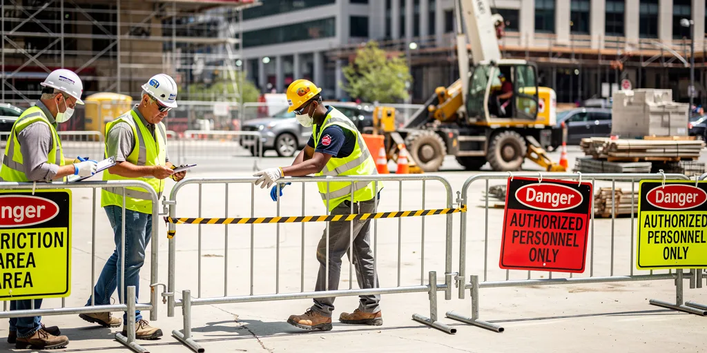 Sécuriser un chantier : enjeux et solutions