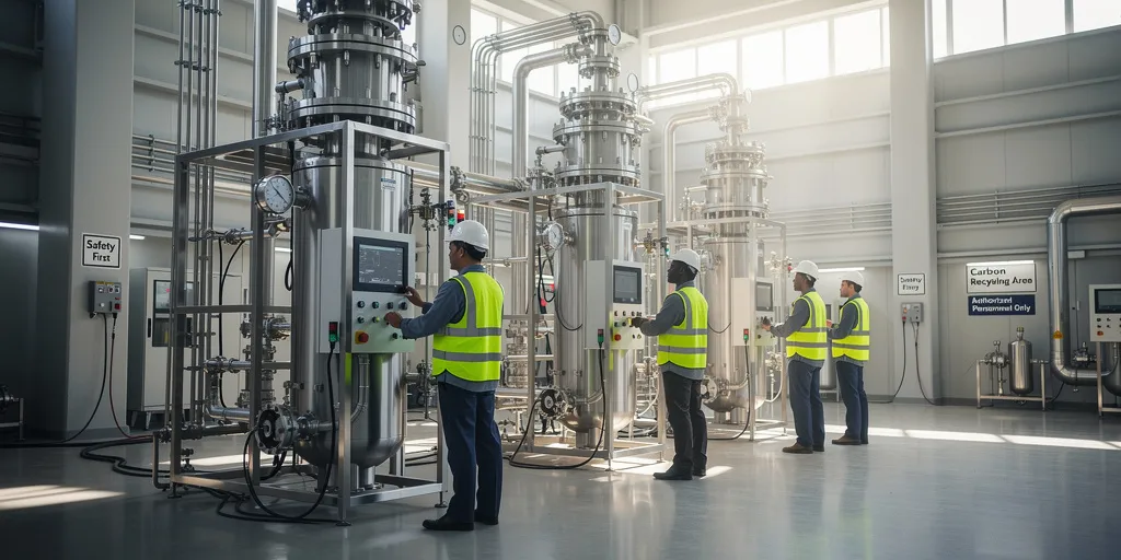 Comment fonctionne le recyclage carbone dans l’industrie ?