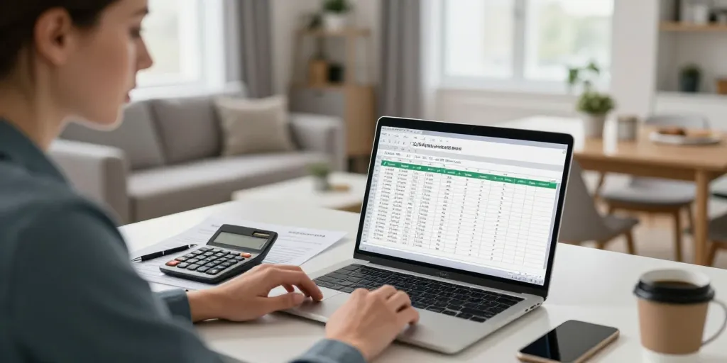 Amortissement meuble LMNP : le calcul annuel et tableau Excel à jour
