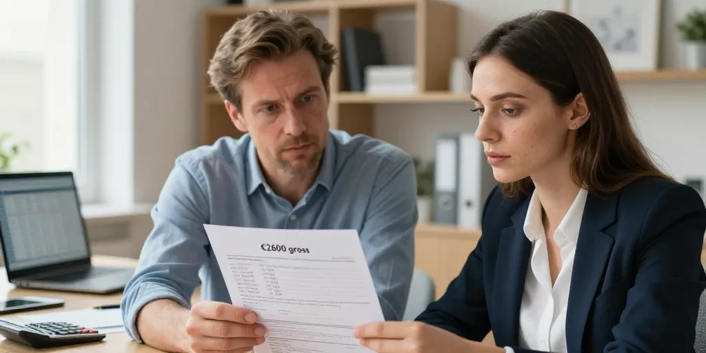 Salaire 2600 brut en net : le montant pour cadre ou non-cadre